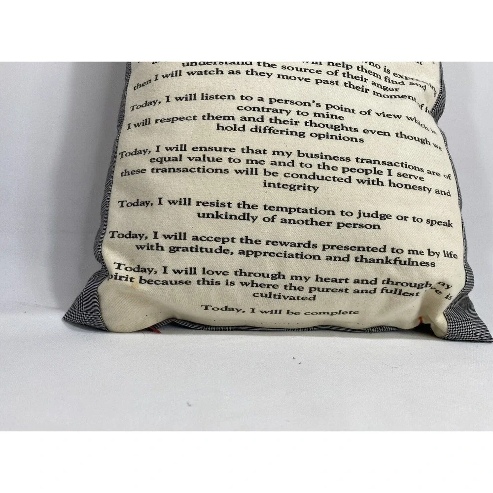 Unbranded Vintage Today Throw Pillow 16x12 Multicolor Cottagecore Decor‎ Linens